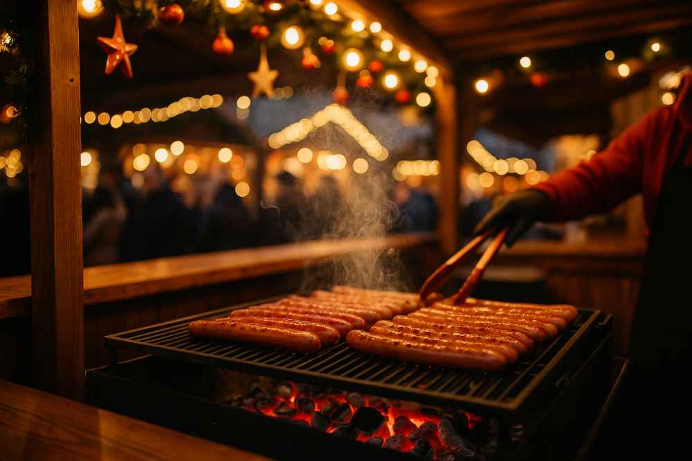 Festive Menu Planning: German Sausages for Christmas Market Food & Seasonal Pub Specials