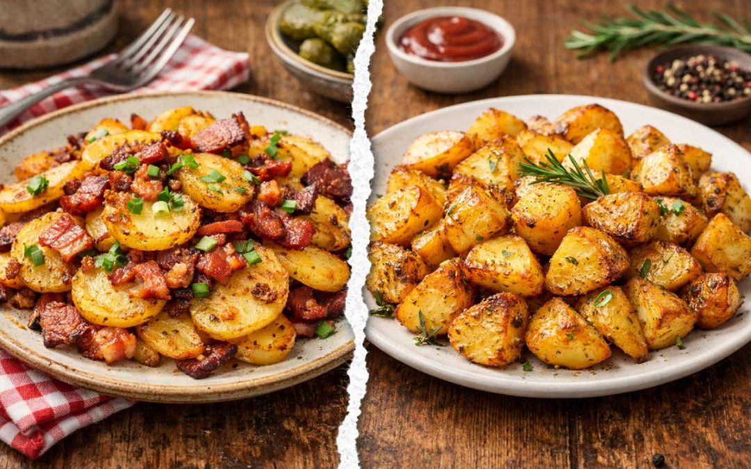 Bratkartoffeln vs Roasted Potatoes: What’s the Difference and Why They Belong with German Sausages