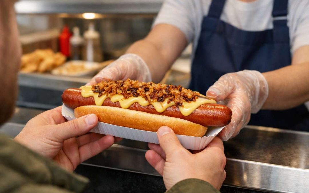 In Under 60 Seconds – Serve a Jumbo Pork Hotdog from Costco