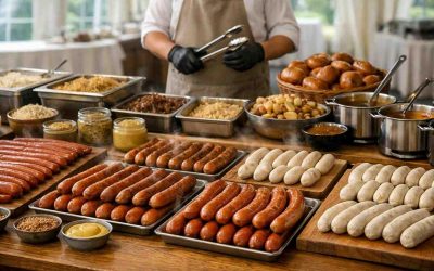 Reliable German Sausage Buffet Ideas for Weddings, Functions and Private Catering in 2026