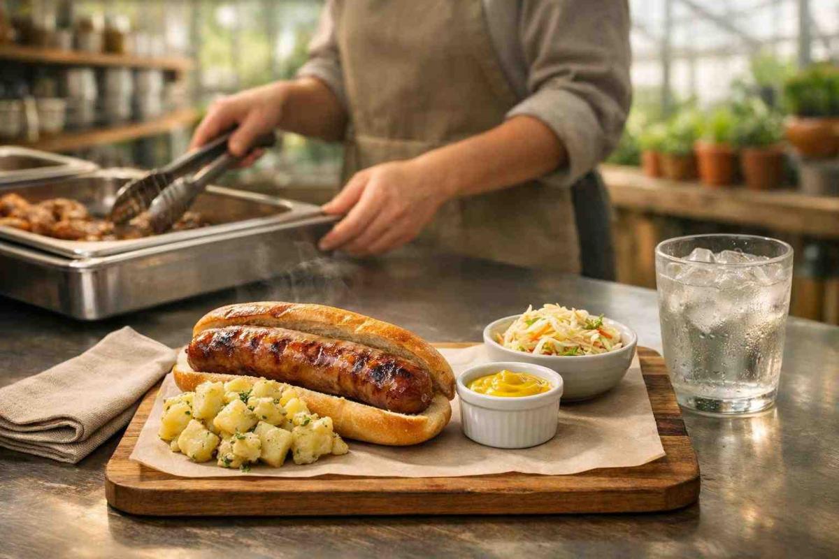7 Fast & Profitable German Sausage Lunch Specials for Garden Centres, Farm Shops and Cafés - featured image