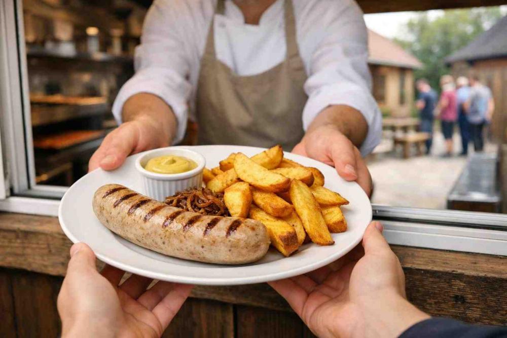 Why Bratwurst and Chips Works Better Than a Generic Sausage Offer