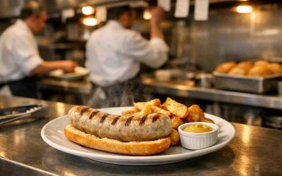 Bratwurst and Chips for a 90-Second Service Line That Keeps Queues Moving