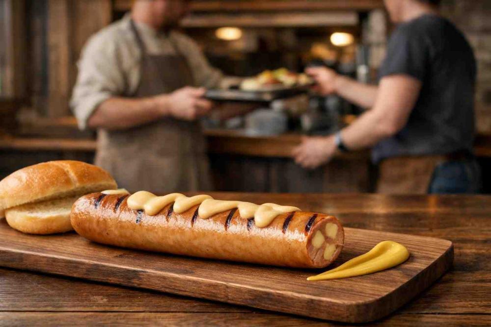 cheese frankfurter - How to Use It Without Slowing Down Service