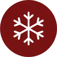 Icon circle snow flake Icon circle snow flake