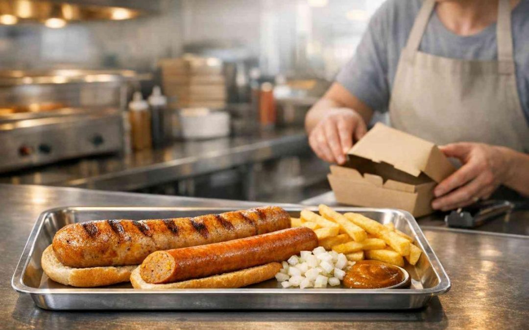 Coming Soon: Curry Pork Bratwurst and Curry Frankfurter for Proper Currywurst Menus