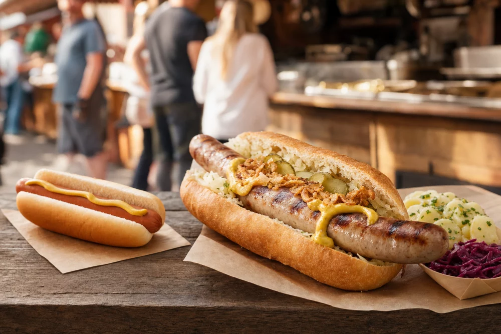 Why German Sausages Work So Well at Food Festivals
