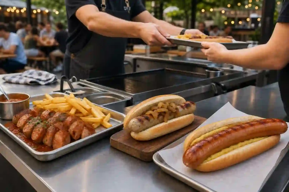 How To Build A Beer Garden Sausage Menu Without Slowing The Kitchen